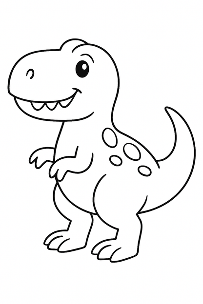 Dino Ausmalbuch