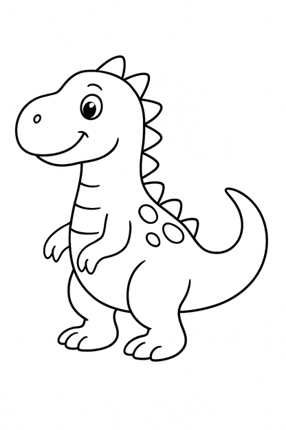 Dino Ausmalbuch